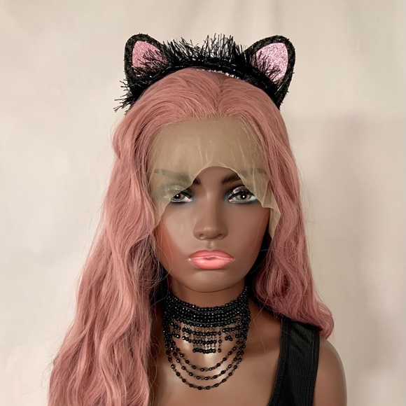 Gorgeous 24” Berry Light 13x2.5 Lace Front Premium Fiber Wig - Picture 11 of 16